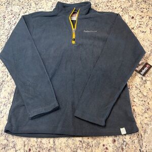 Avalanche Charcoal Kids Pullover with Yellow Accent